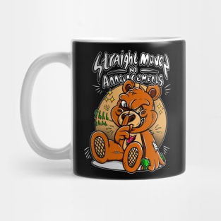 straight moves no announcements Mug